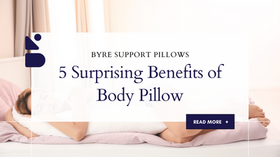 5 Surprising Benefits of Body Pillow and Why You Need One - (Different Pillow Fills and Shapes)