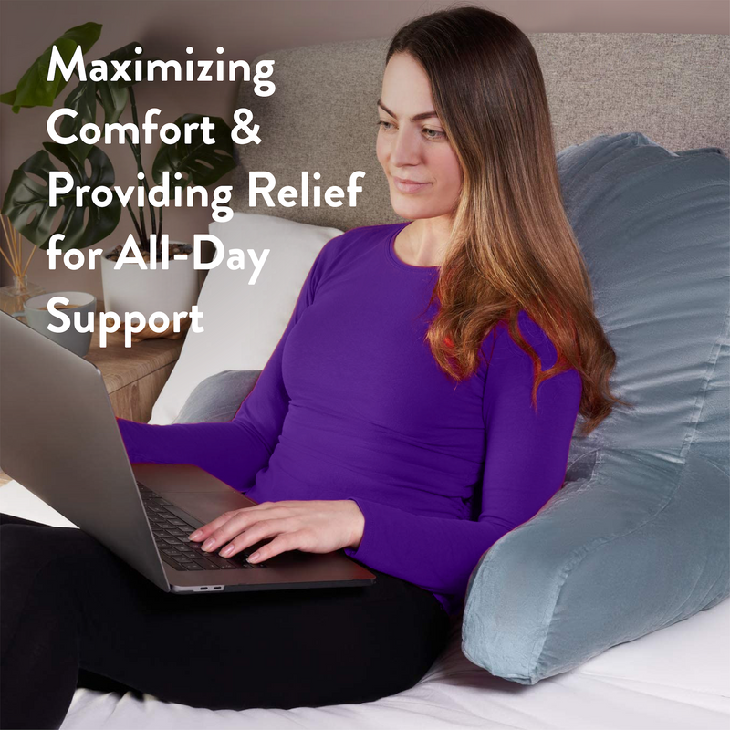 usage of a reading support pillow